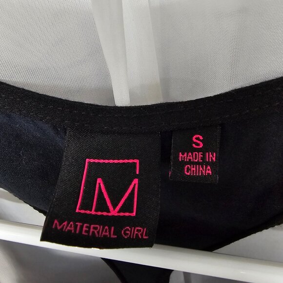 Material Girl Y2K Tank Purple Sequin Club Glam Bling Party Layering M - Picture 7 of 10